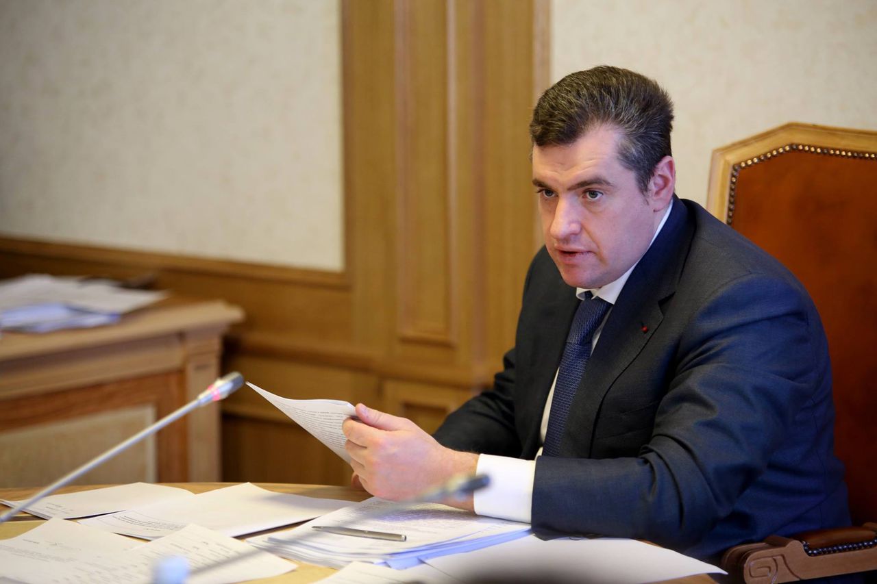 Глава комитета Госдумы по международным делам Леонид Слуцкий.