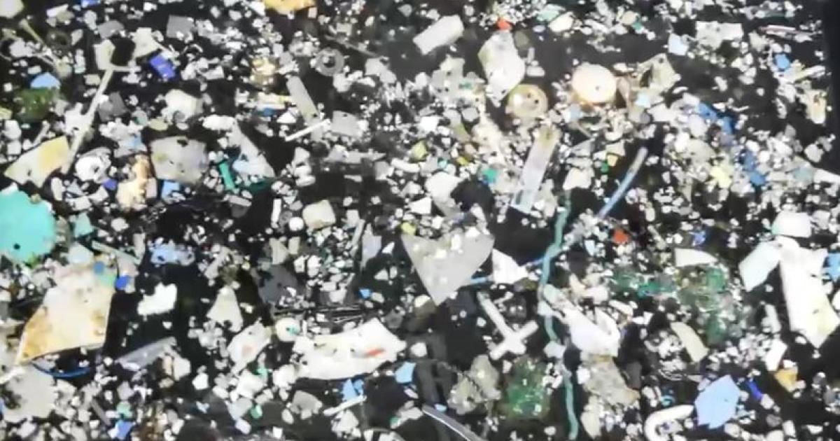 Insula de gunoaie din Pacific a ajuns de 3 ori cât Franţa. Foto: digi24.ro