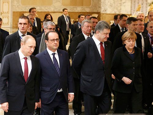 Марафонские переговоры "нормандской четверки" в Минске завершены.