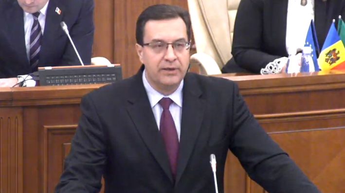 Președintele Partidului Democrat a adresat un mesaj către protestatarii din fața Parlamentului. Foto: moldova24.info