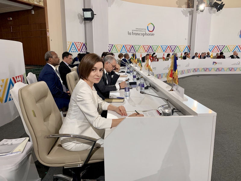 Санду на саммите МОФ: Война России против Украины повышает ядерные риски.