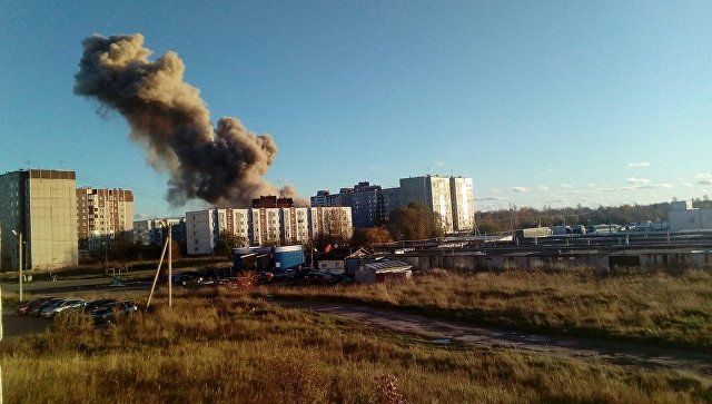 Под Петербургом прогремел взрыв на заводе пиротехники "Авангард".
