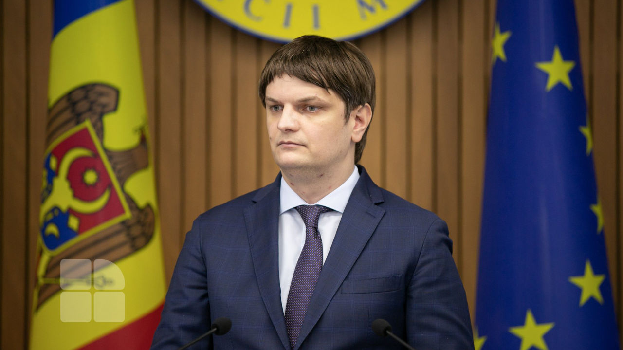 Министр инфраструктуры и регионального развития Андрей Спыну. Фото Point.md.