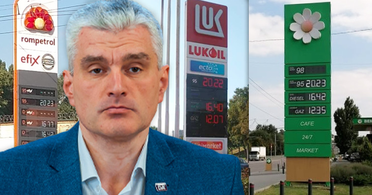 Александр Слусарь: Беспредел на рынке нефтепродуктов продолжается. Коллаж Point.md.
