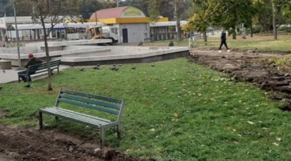 Столичный сквер на улице Титулеску будет благоустроен.