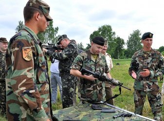 В учениях участвовали 200 бельцких военнослужащих. Фото: moldovainform.md.