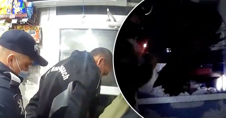 Момент задержания магазинного вора в Оргееве попал на видео. Коллаж Point.md.