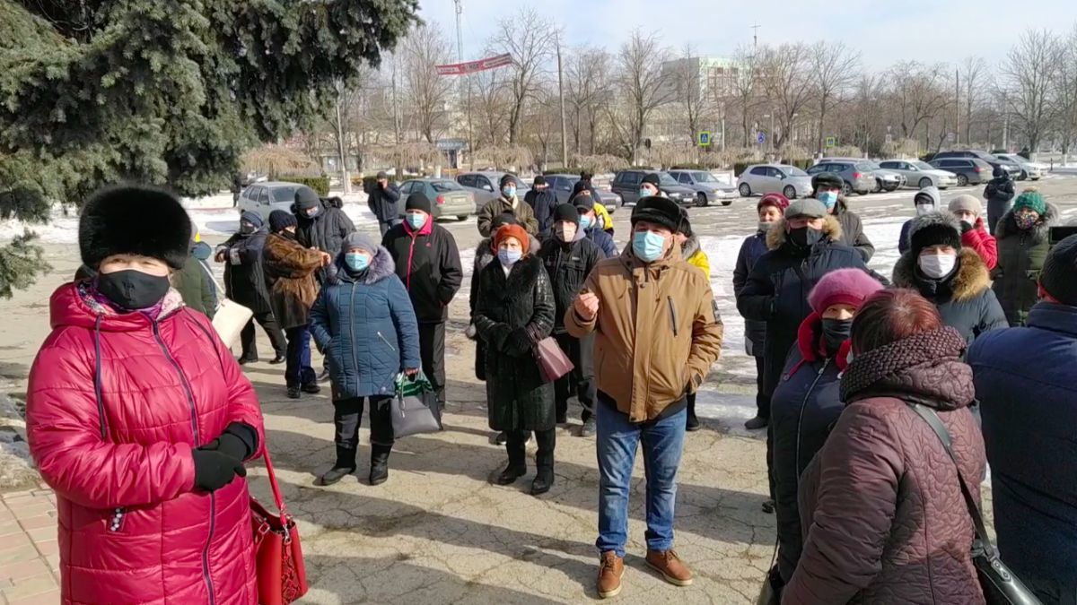 В Резине многие продавцы вышли на протест из-за решения НЧКОЗ.