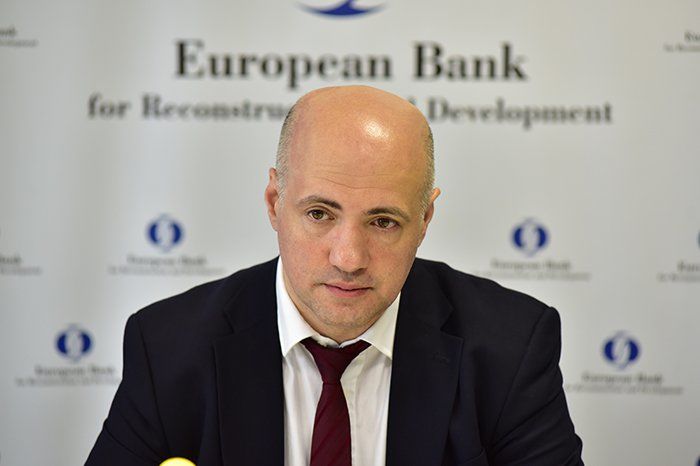 Șeful biroului BERD în Moldova, Dimitri Gvindadze.