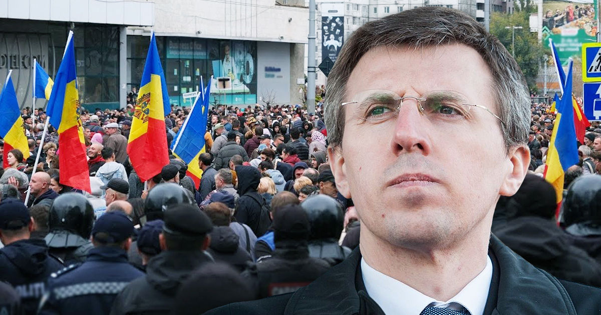 Киртоакэ о протестах: Если начнутся провокации, будет применена сила. Коллаж: Point.md
