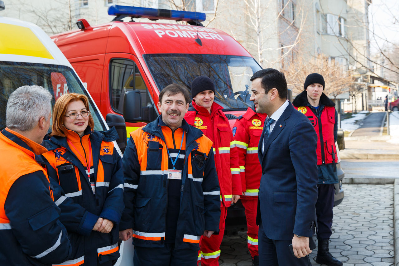 Ministrul Chiril Gaburici a participat la lansarea Serviciului 112.
