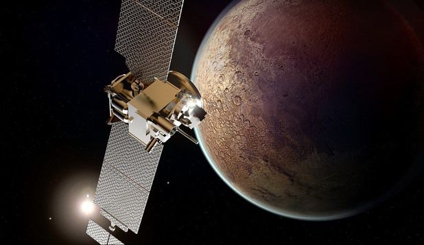 O furtună solară extrem de puternică a dus la un fenomen uimitor pe Marte. Foto: NASA