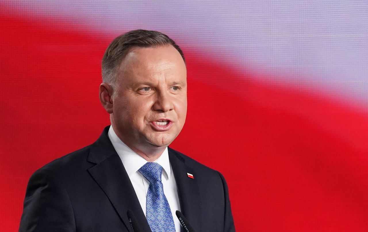 Польский президент Анджей Дуда.