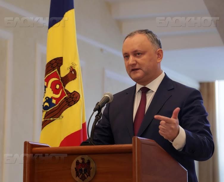Президент Республики Молдова Игорь Додон.