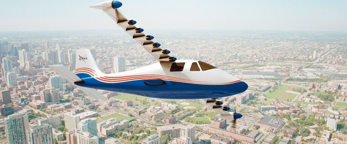 NASA представило электрический самолет Maxwell X-57.