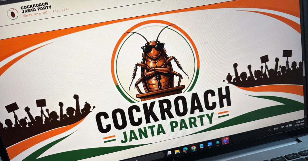 „Partidul Gândacilor de Bucătărie” din India a depășit pe rețelele sociale partidul aflat la guvernare.