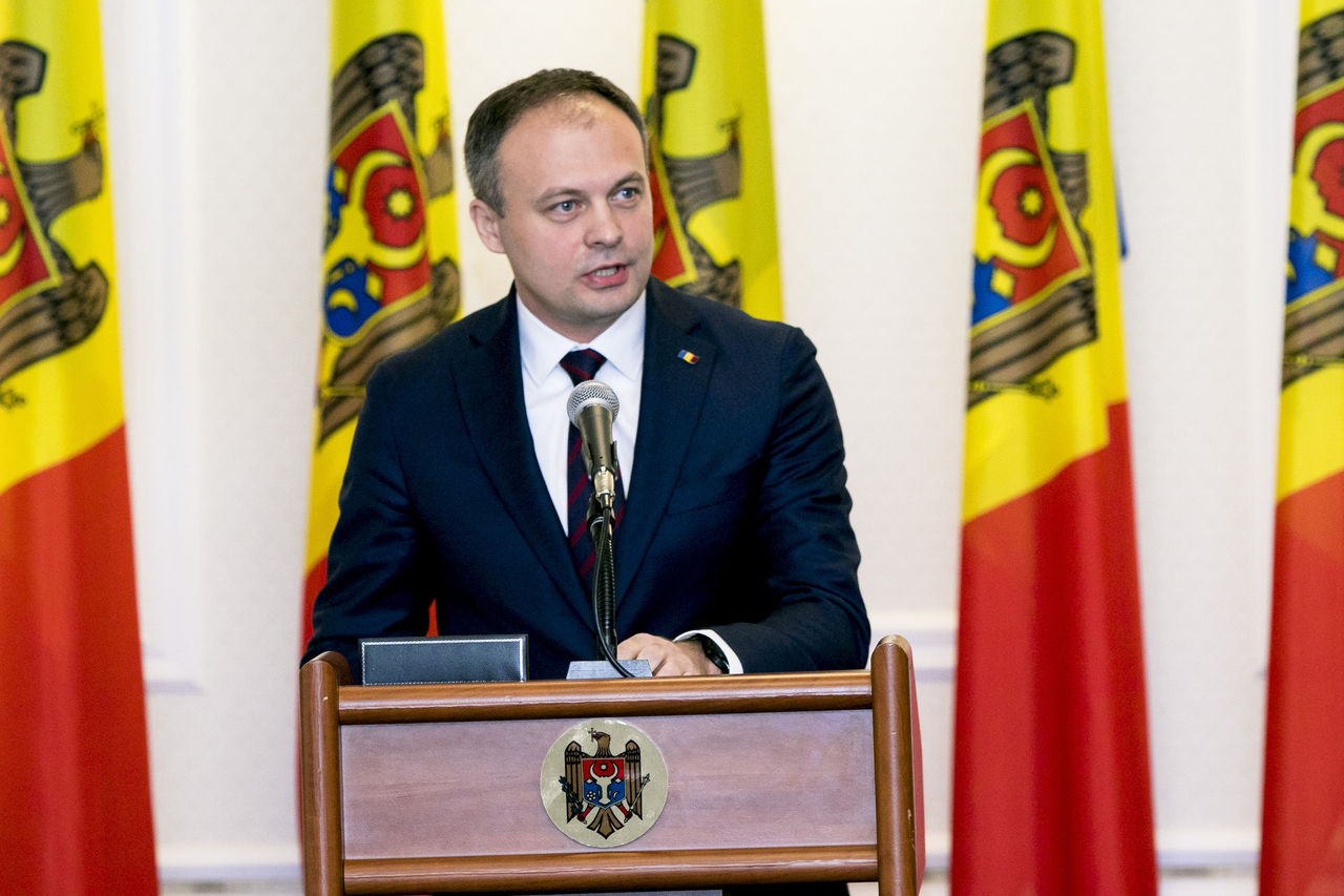 Председатель парламента Молдовы Андриан Канду.