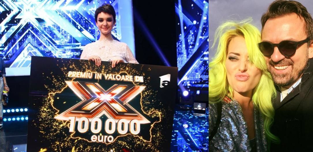 Olga Verbiţchi, câştigătoarea celui de-al şaselea sezon X Factor România. Colaj: ZUGO/ Foto via Facebook