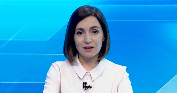 Президент РМ Майя Санду.