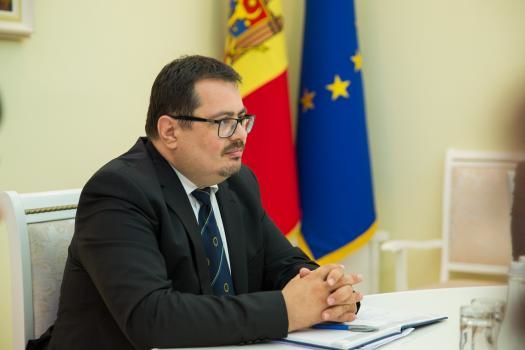 Noul șef al Delegației UE în R.Moldova: M-am întors cu plăcere. Foto:gov.md