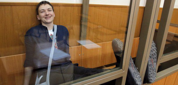 Nadejda Savcenko, a fost condamnată la 22 de ani de închisoare.