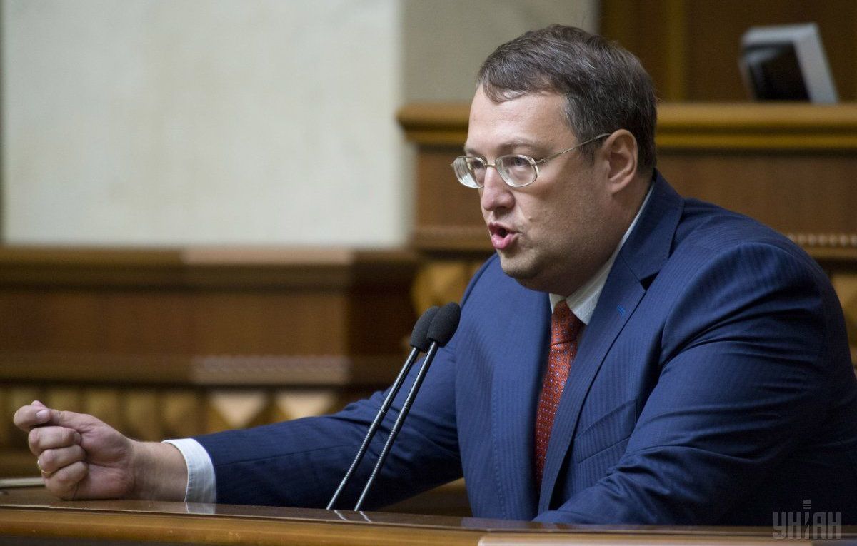 Заместитель министра внутренних дел Украины Антон Геращенко.