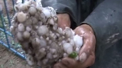 Furtuna cu grindină a afectat 25 de localităţi din nord-vestul ţării