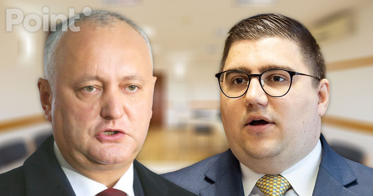 Vodă: Dodon n-a reușit să explice ce era în sacoșa neagră, dar a împărțit acuzații în stânga și-n dreapta.