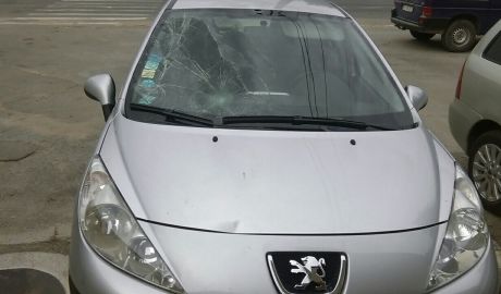 Accident în lanţ în apropierea satului Grătieşti din municipiul Chişinău. Foto: jurnal.md