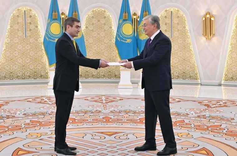 Лилиан Дарий вручил верительные грамоты президенту Казахстана.