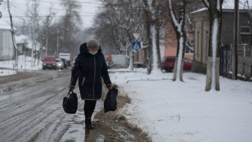 Кишиневцы остались дома: в первый день года улицы столицы опустели. Фото: publika.md