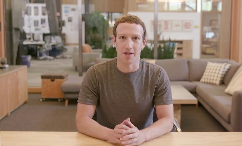Основатель Facebook Марк Цукерберг.