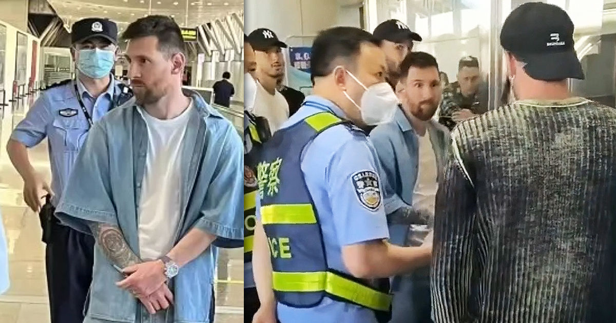 Лионеля Месси задержали на два часа в аэропорту Пекина из-за паспорта. Коллаж Point.md.