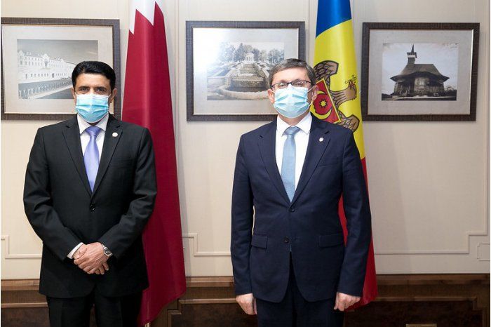 Гросу провел дискуссию с представителем посольства Катара.
