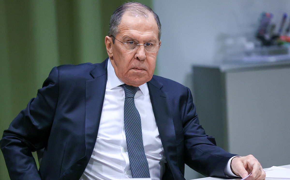 Лавров заявил, что Россия не вторгалась в Украину.