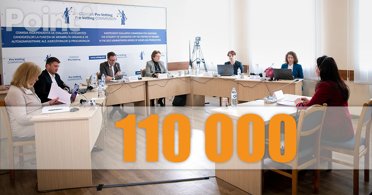 Salariile membrilor comisiilor de evaluare a judecătorilor și procurorilor, majorate până la 110.000 lei.