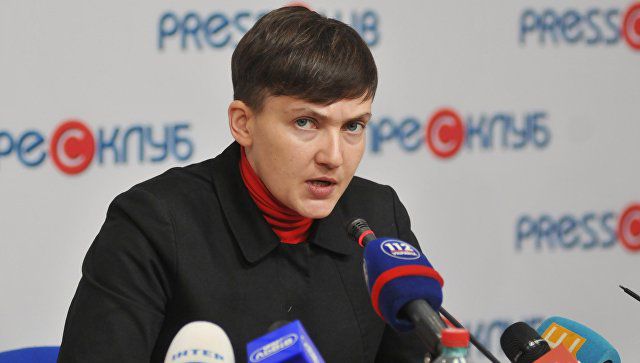 Депутат Верховной рады Украины Надежда Савченко.