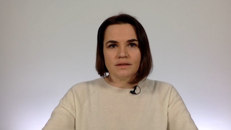 Тихановская: Мы с Навальным в разных ситуациях.