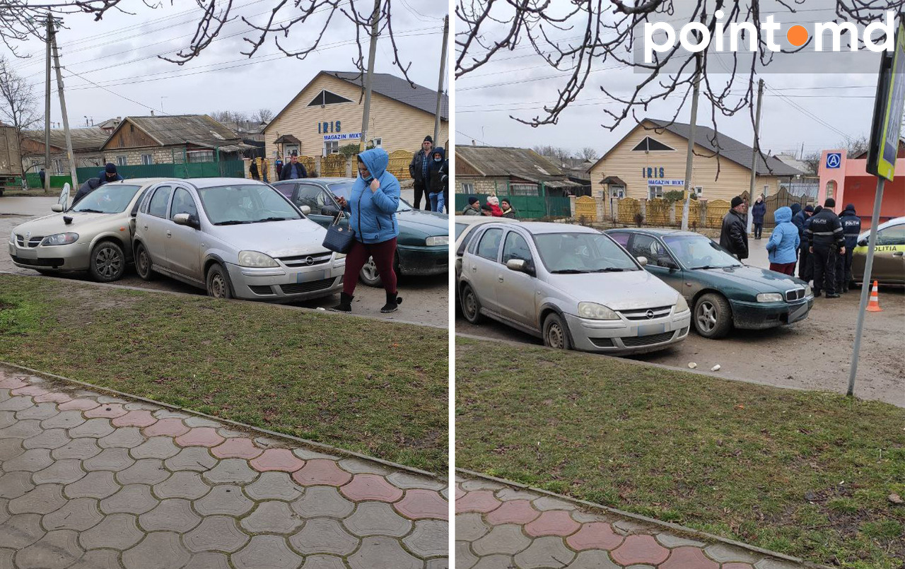 В Басарабяске произошло ДТП с участием четырех автомобилей.