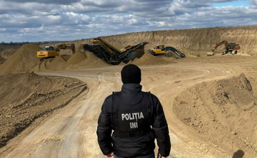 В Новых Аненах фирма, управляющая карьером, причинила ущерб в 9 млн леев.