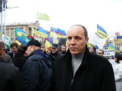 Первый заместитель председателя Верховной рады Украины Андрей Парубия. Фото: 112.ua