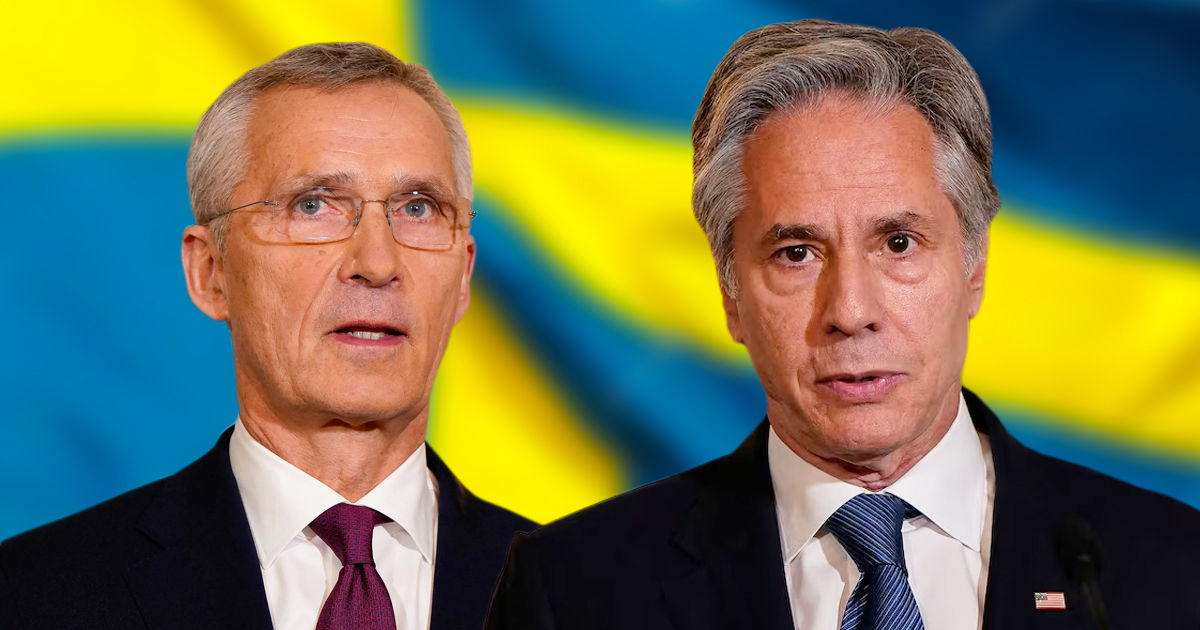 Suedia îi va decora pe Blinken și Stoltenberg drept cavaleri pentru aportul lor în aderarea țării la NATO.
