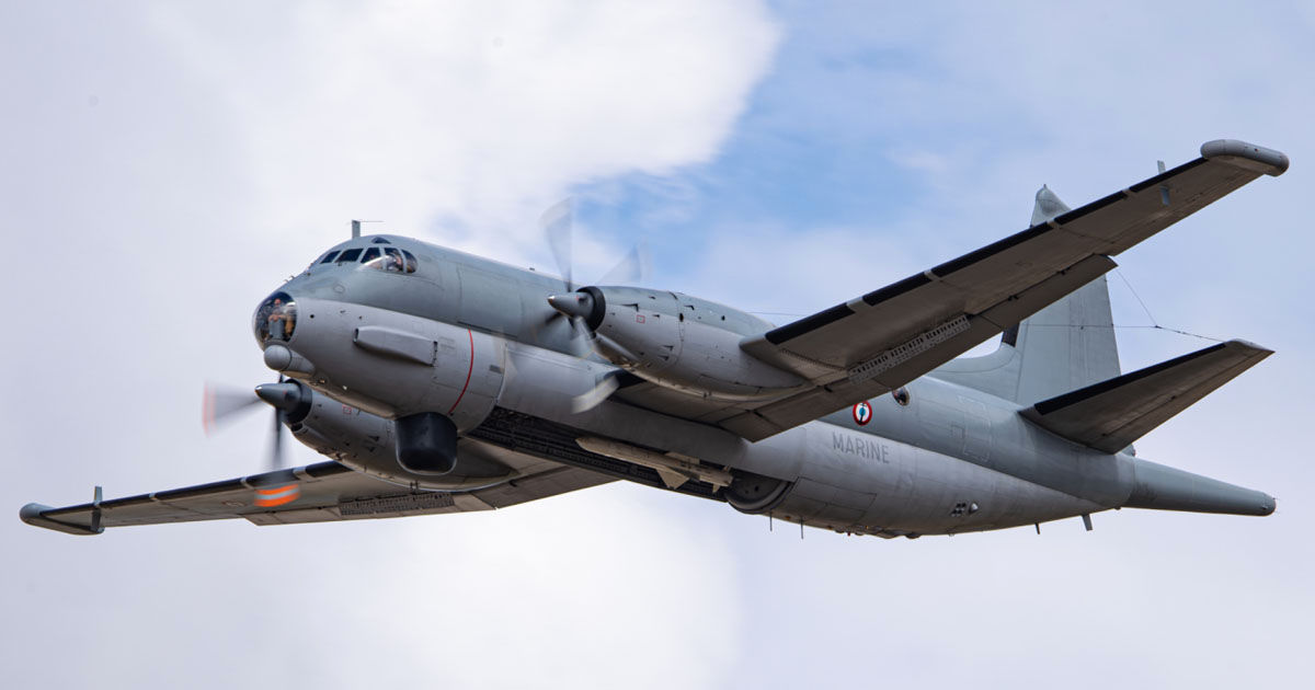 Franța a trimis României un avion de patrulare antic pentru a întări controlul în Marea Neagră.