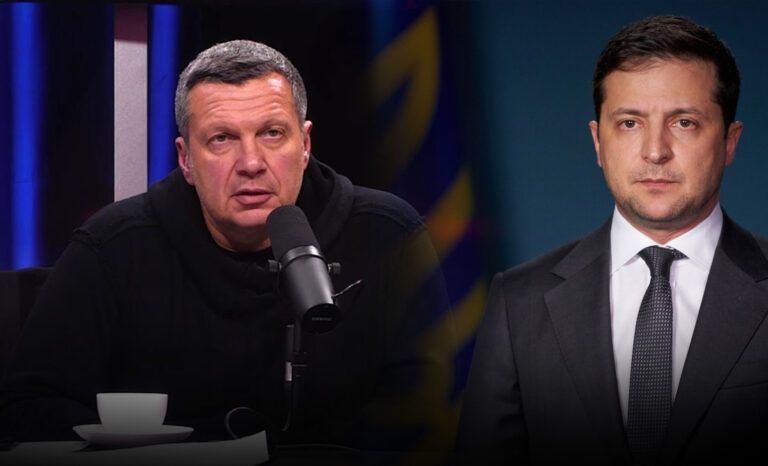 Соловьев посоветовал Зеленскому говорить напрямую с главами ДНР и ЛНР.