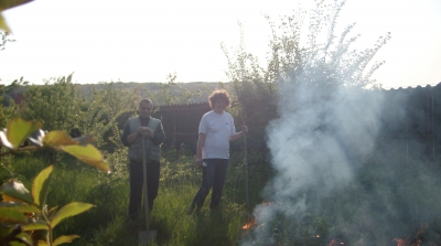 "Am numai sfeclă roşie şi morcov, dar aceste legume ţin la temperature joase, aşa că nu mă tem."