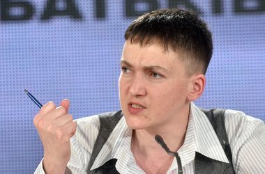 Народный депутат Украины Надежда Савченко.