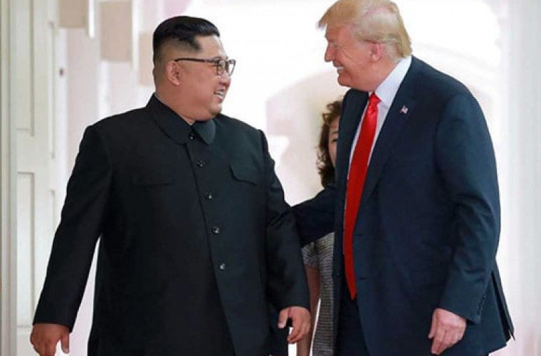 Журналистам из США запретили освещать ужин Трампа и Ким Чен Ына.