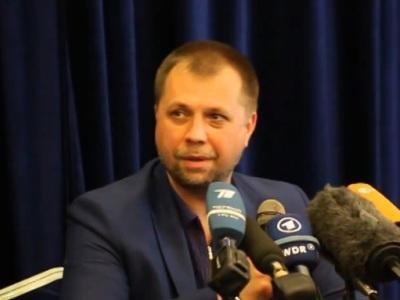 Александр Бородай заявил, что "власти республики" готовят запрос в МИД России с просьбой о вхождении в состав России. Фото: donbass.ua