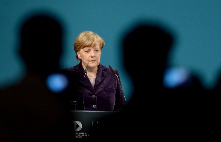 Канцлер Германии Ангела Меркель.