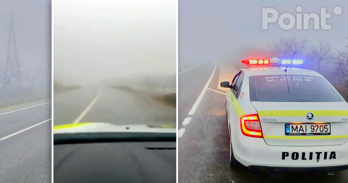 Condiții meteorologice nefavorabile pe drumuri. Poliția avertizează șoferii.